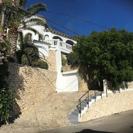 Charming Villa In Montemar With Private, Heated Pool And Sea Views Benissa Eksteriør billede