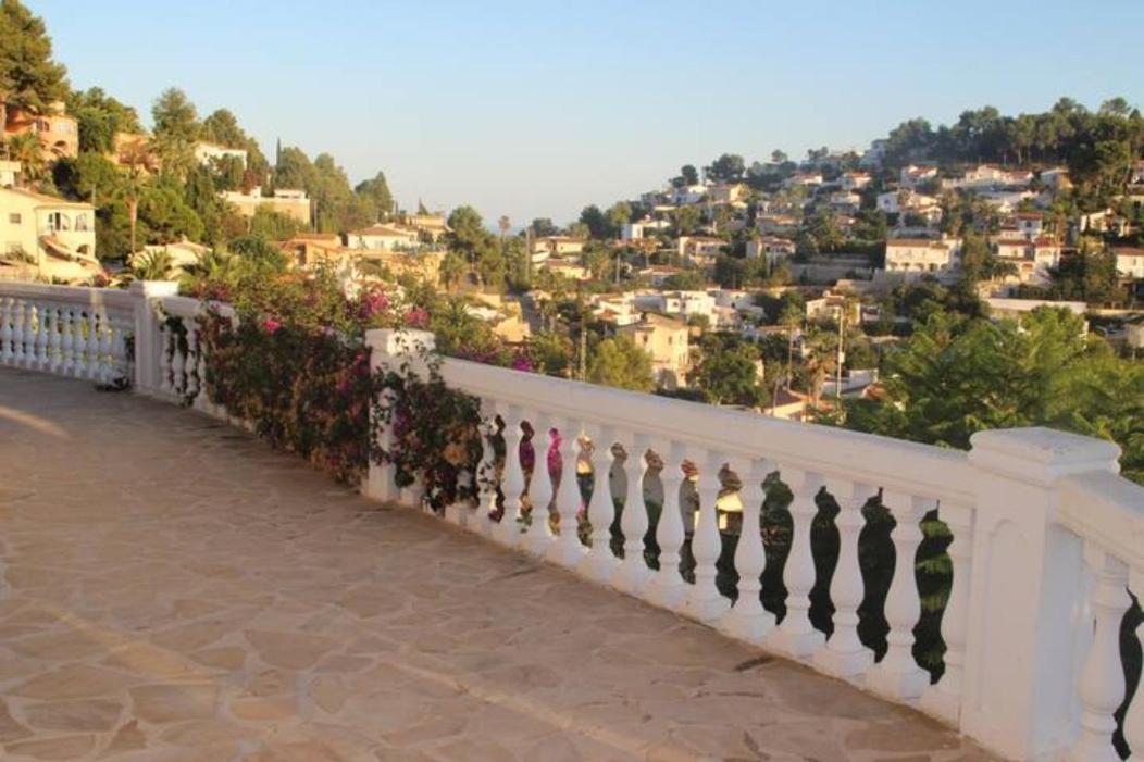 Charming Villa In Montemar With Private, Heated Pool And Sea Views Benissa Eksteriør billede