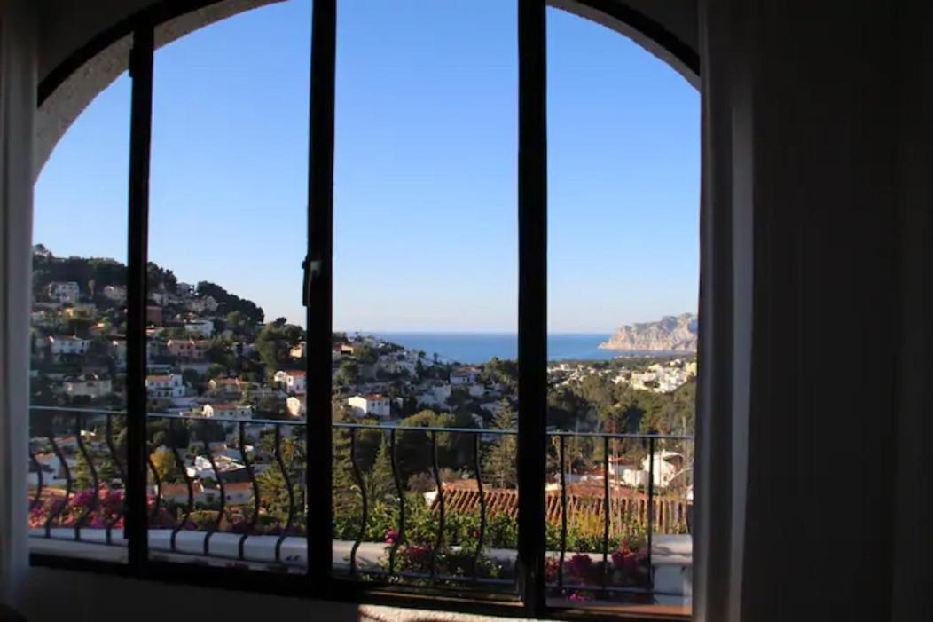 Charming Villa In Montemar With Private, Heated Pool And Sea Views Benissa Eksteriør billede