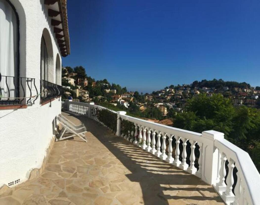 Charming Villa In Montemar With Private, Heated Pool And Sea Views Benissa Eksteriør billede