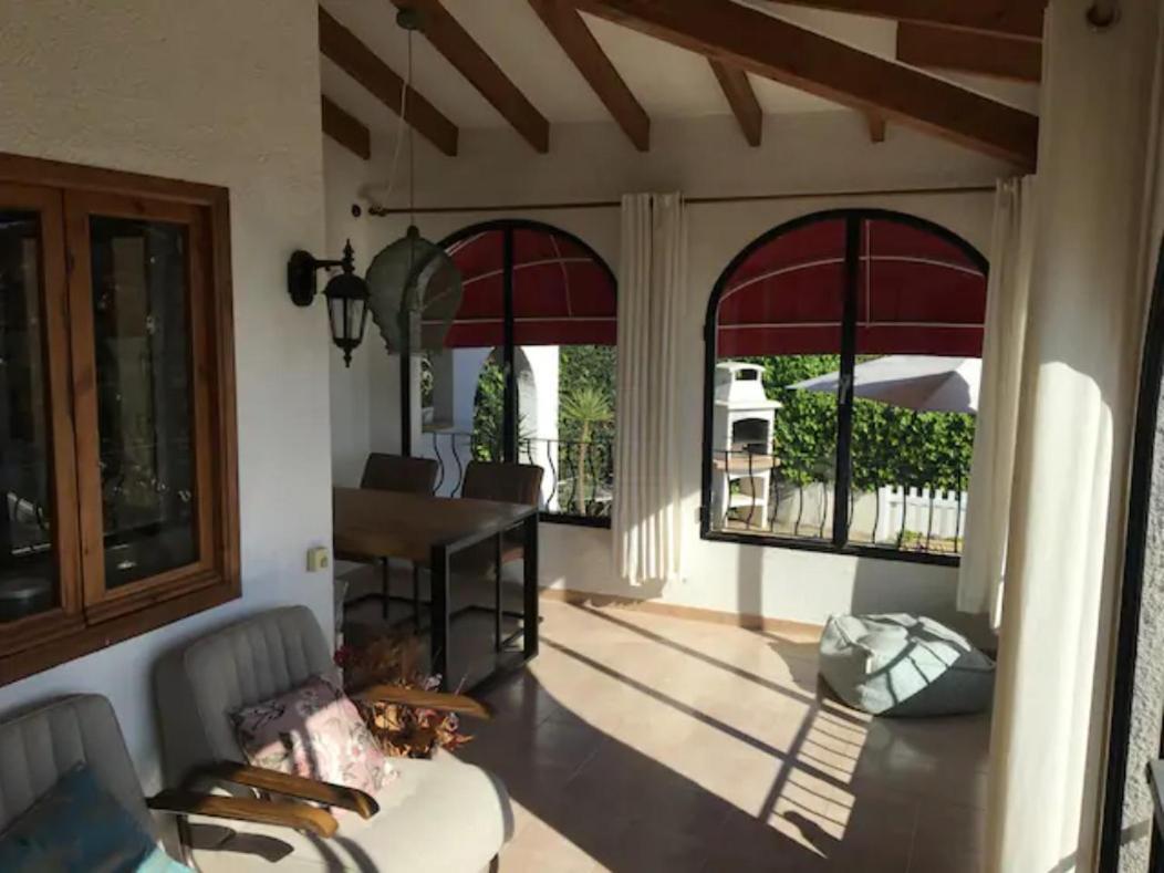 Charming Villa In Montemar With Private, Heated Pool And Sea Views Benissa Eksteriør billede