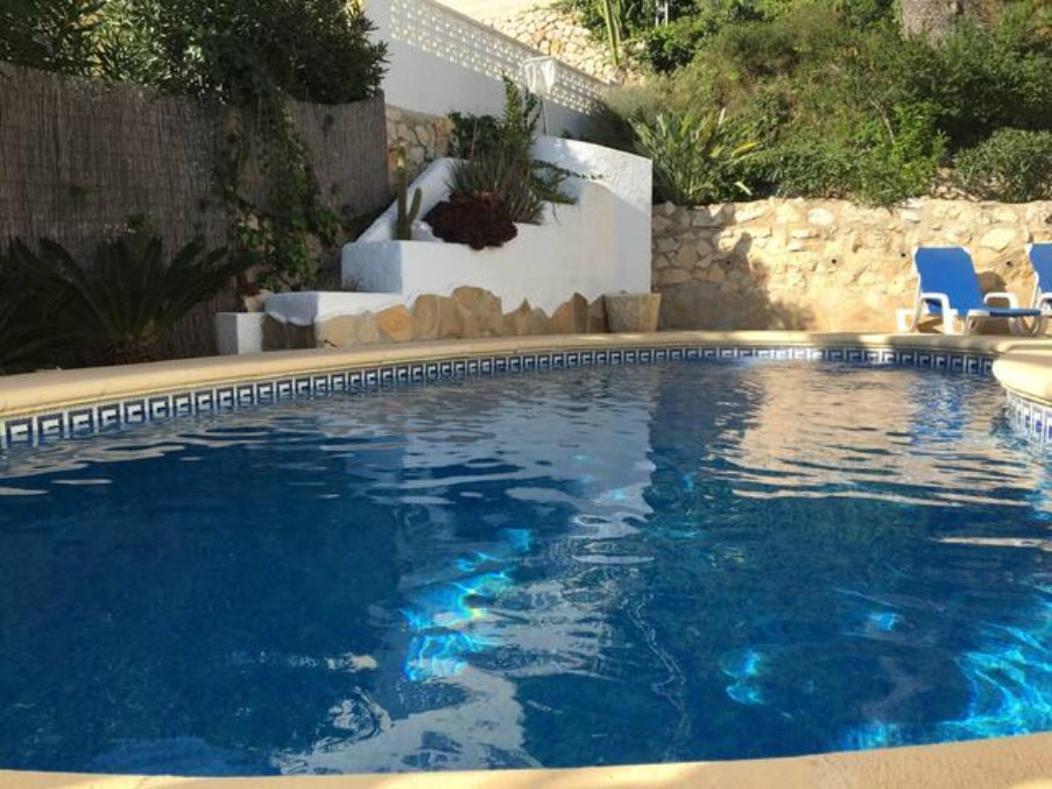 Charming Villa In Montemar With Private, Heated Pool And Sea Views Benissa Eksteriør billede